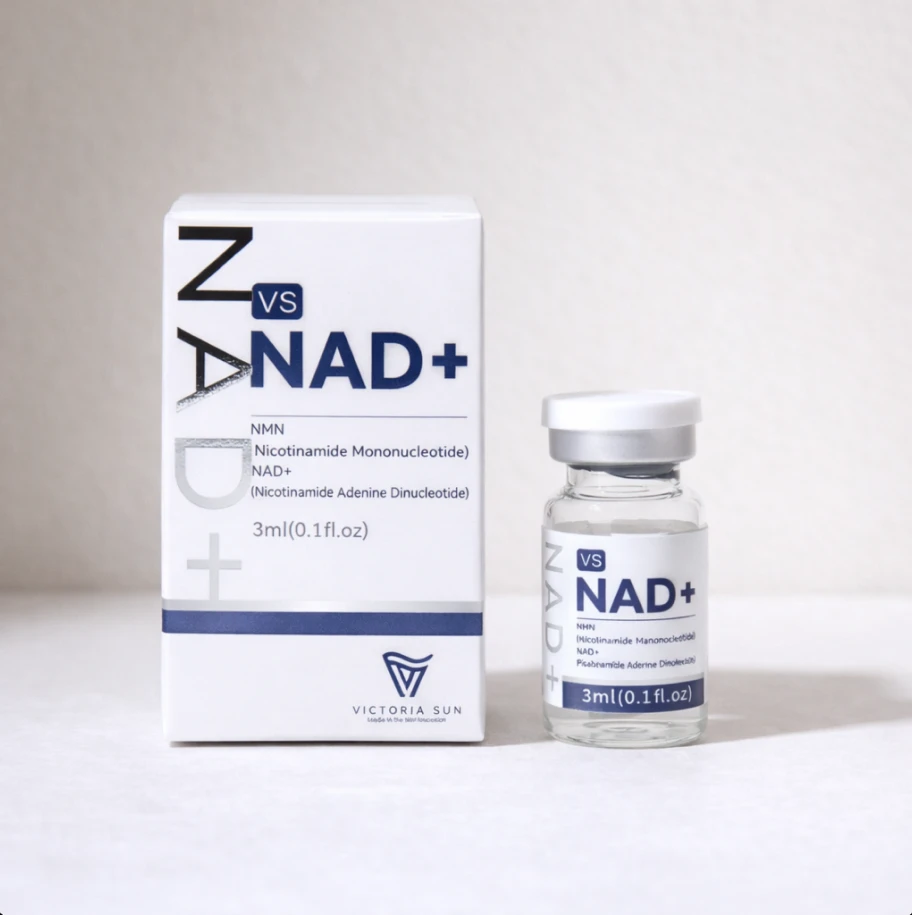 VS NAD+ (Victoria Sun, 3 мл) — профессиональный корейский препарат/сыворотка в ампуле для косметологов, клиник и салонов в России.