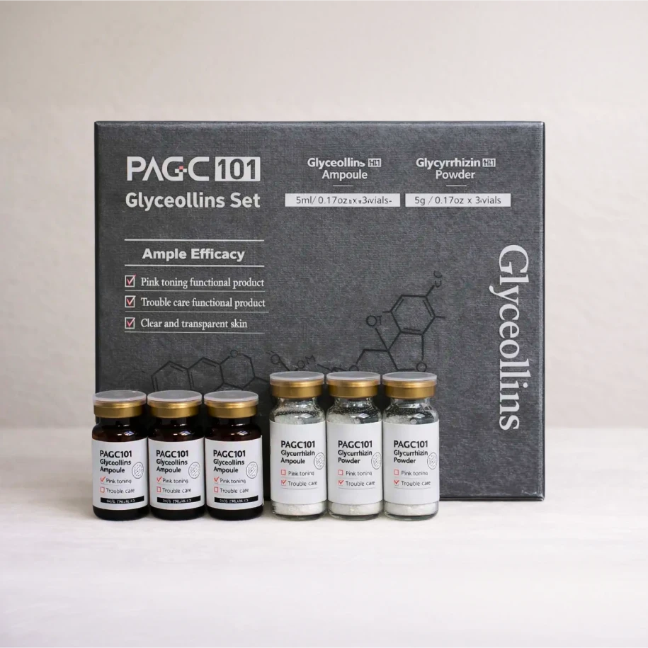 Набор PAGC101 набор Глицеолинов — профессиональная корейская косметика: ампулы Глицеолин и порошок Глицеорин, для косметологов, клиник и салонов в России.